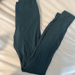 Teal Lululemon Aligns